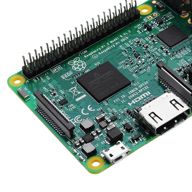 Development Board for Raspberry Pi 3 Model B ARM Cortex-A53 CPU 1.2GHz 64-Bit Quad-Core