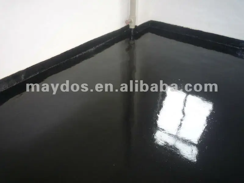 Maydos industrial epoxy warehouse black floor paint