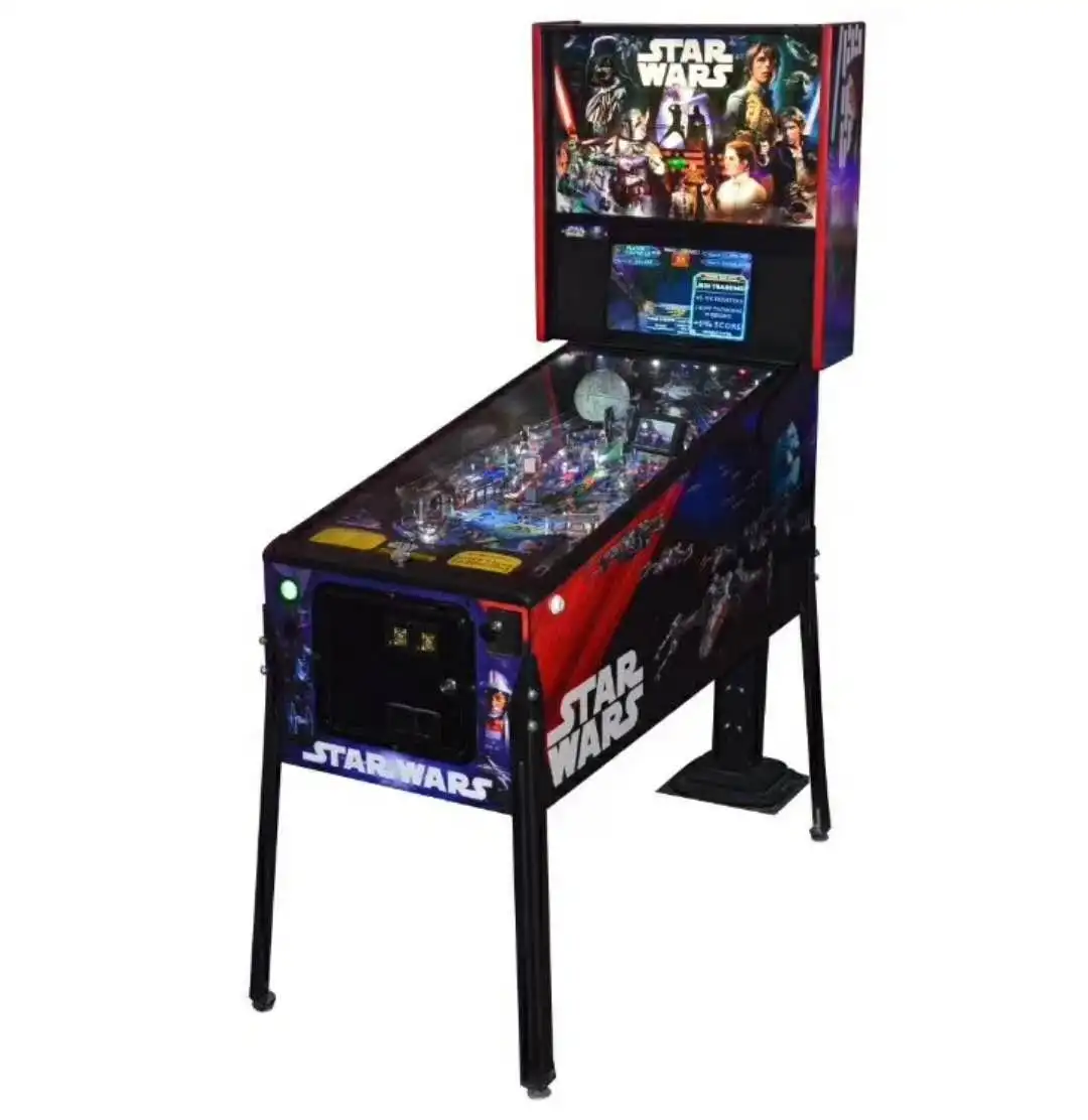 Виртуальная машина для игры в пинбол, распродажа, Классическая аркадная игра StarWar с монетоприемником, распродажа