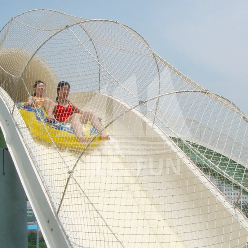 
Green Blue Raft Slide Fiberglass Water Slide 1.6m Width for Swimming Pool 