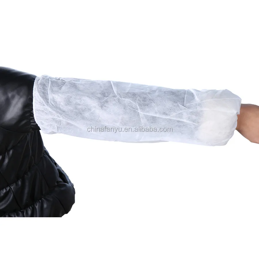 Оптом дешевые одноразовые полиэтиленовые пластиковые нарукавники полипропиленовые нетканые