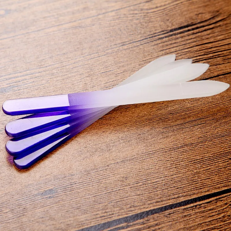 Nail Files Crystal Glass File Buffer Manicure Device Nail Art Decorations Tool