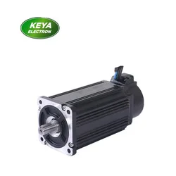 factory price dc servo motor encoder 24V 400W Brushless dc motor with brake and right angle planetary gearbox for AGV vehicle
