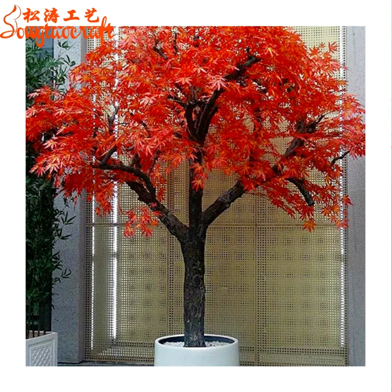 Искусственное пластиковое дерево бонсай, мини-деревья, оптом