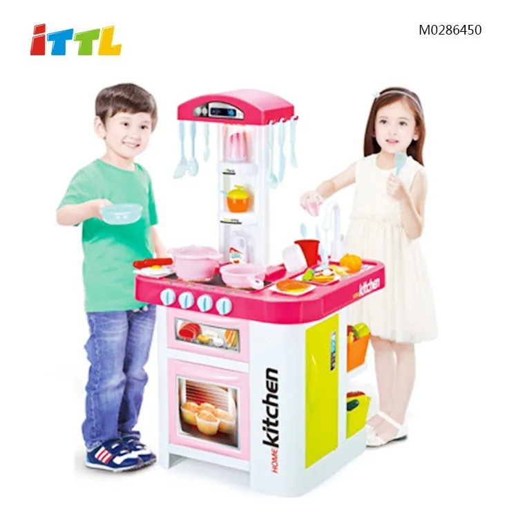 Hot pretend play toys kitchen set toy eco-friendly play set