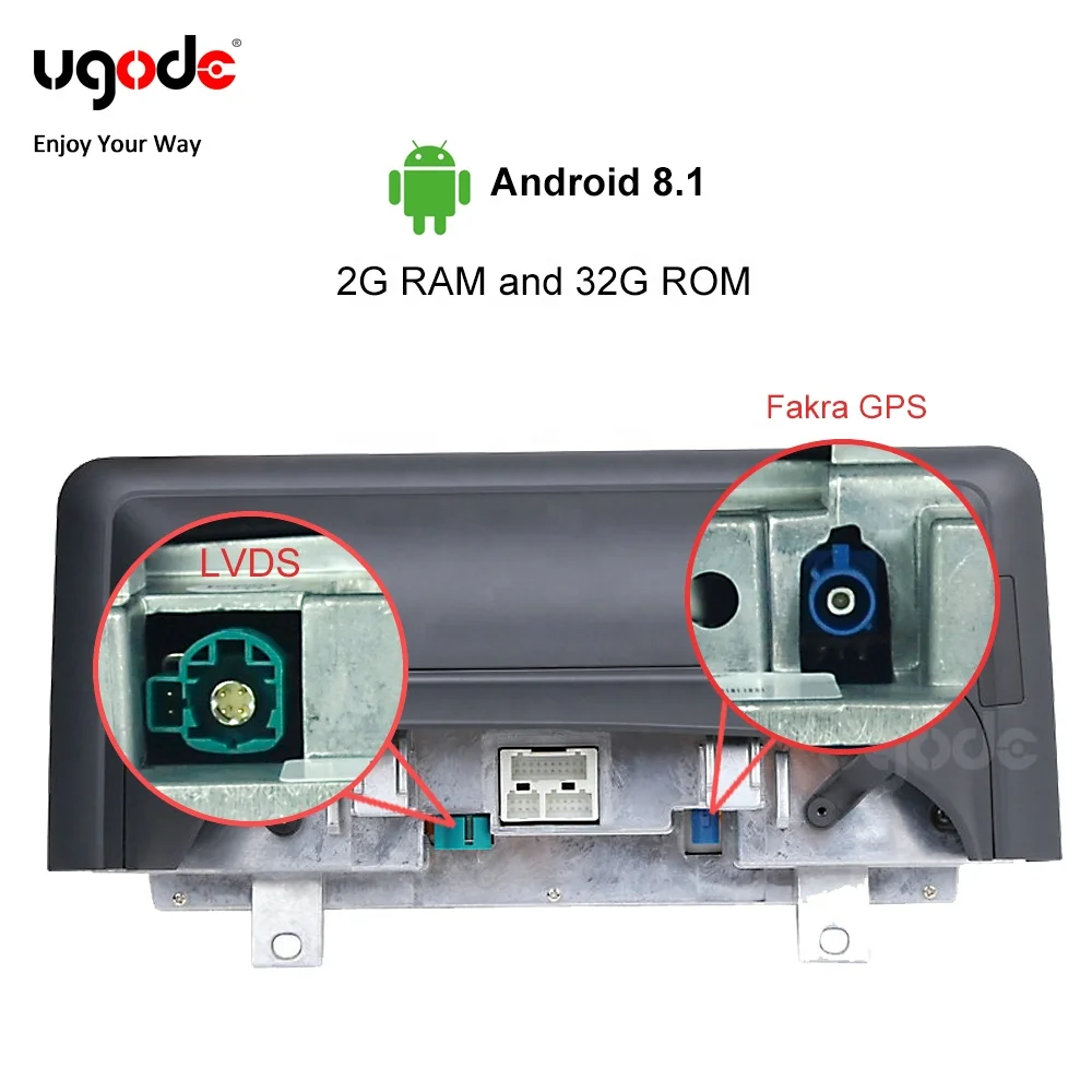 Ugode Android 9.0 Car Audio GPS Multimedia player for BMW 1 Series F20 Android F21 F23 LHD