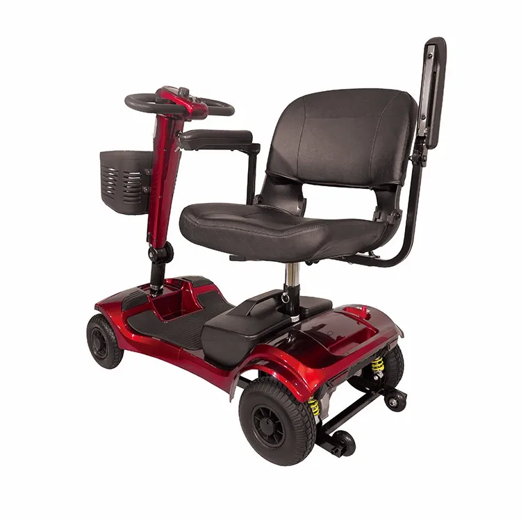 SW1000L Foldable Compact Elderly Travel Electric Mobility Scooters  for elderly and handicapped