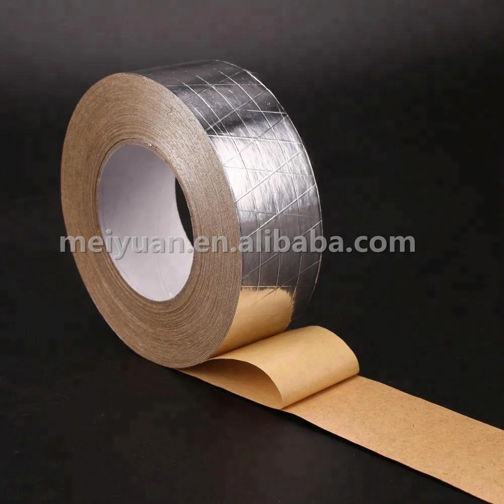 Reinforced Aluminum Foil Tape Foil-Scrim-Kraft Tape for sealing and mending of insulation nail puncture