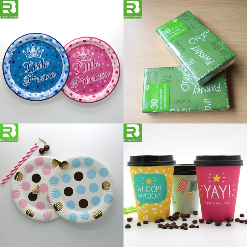 Good quality sell well Birthday Party Paper Plates