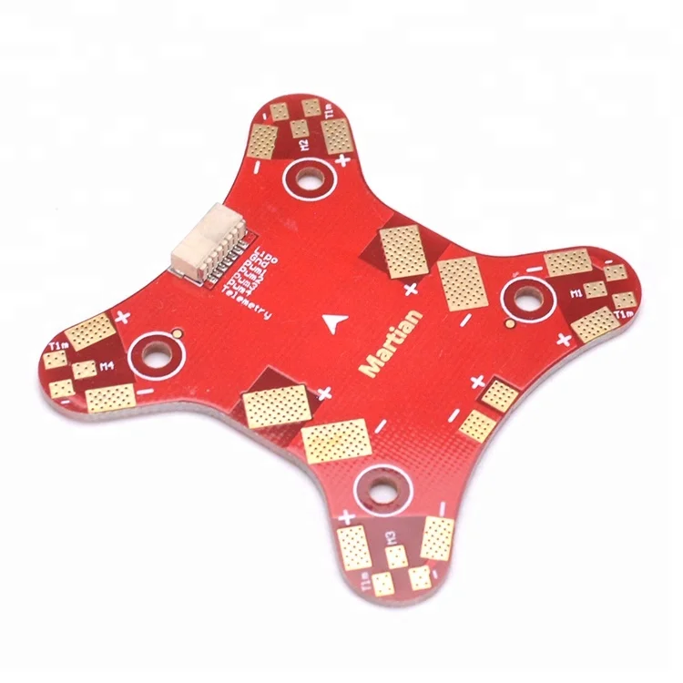 Power Distribution Board PDB Mini for Reptile Martian IV 190 220 250 220mm inch 4-Axis Carbon Fiber Racing Quadcopter Frame