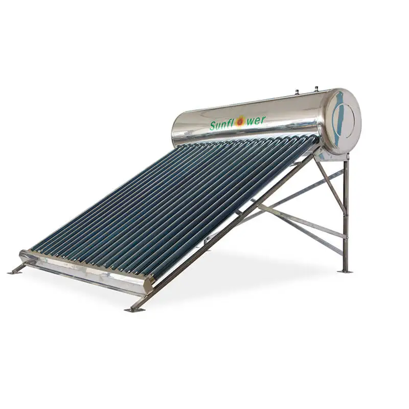 SFA47205818 200L Compact Non Pressure Solar Water Heater with Food Grade SUS304 Stainless Steel Tank for Domestic Hot Water