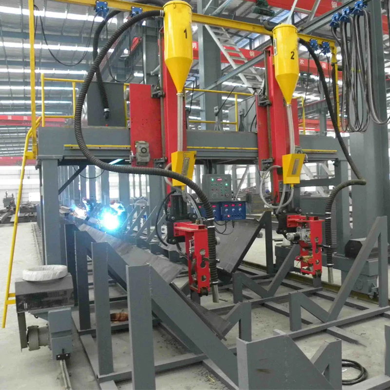 LMHZ-1200-12000 Автоматической дуговой стальных конструкций, h-образная балка, портальный сварочный аппарат