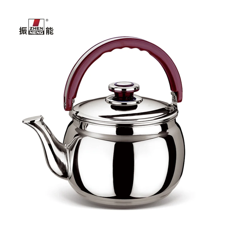 Kitchen Accessory Stainless Steel Whistling Kettle Restaurant Soup Kettle Boiling Water Kettle 5L Large Capacity