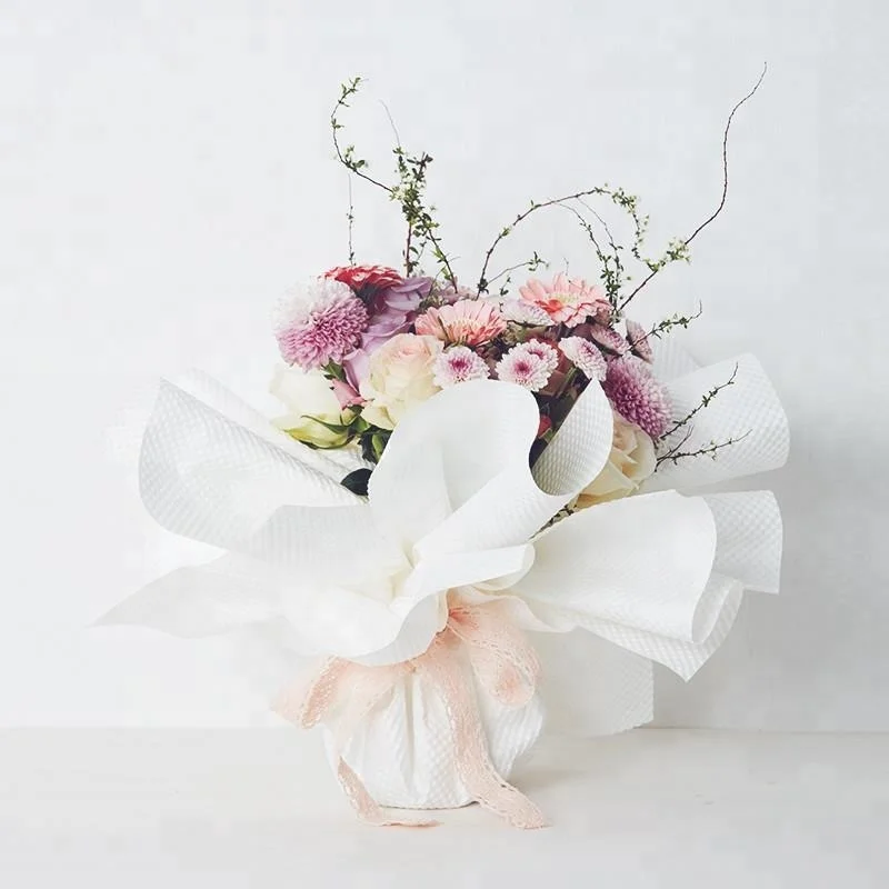 Индивидуальный дизайн упаковки твердая рельефная текстурированная бумага Цветочная подарочная упаковка рулон бумаги различные косметические подарочные упаковочные бумаги