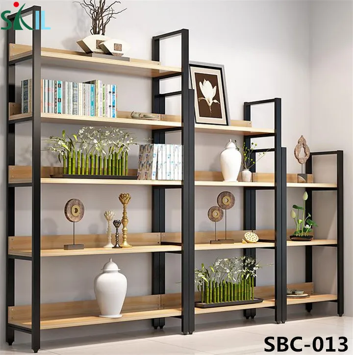modern storage shelf bookshelf wooden