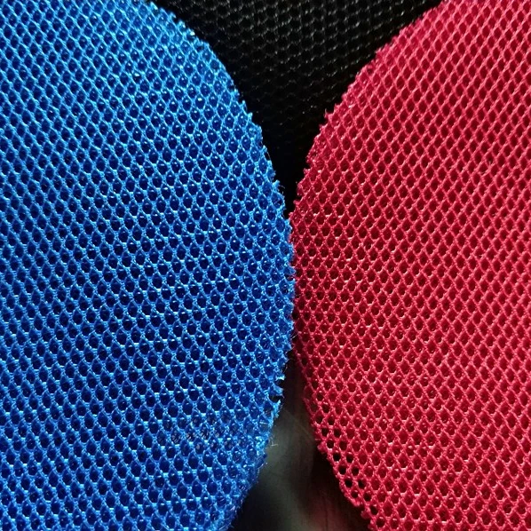 Shoe Material, Air Bag Net Cloth Textile Memory CAR YARN Plain Mesh Fabric Home Factory Direct Sale 100% Polyester DYED Knitted