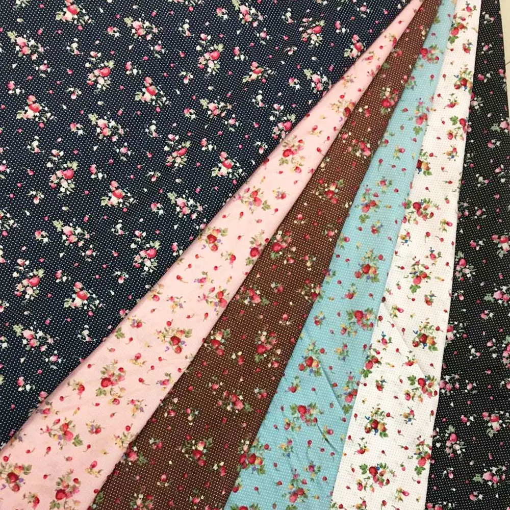 Оптовая продажа, ткань из 100% хлопка с принтом для одежды