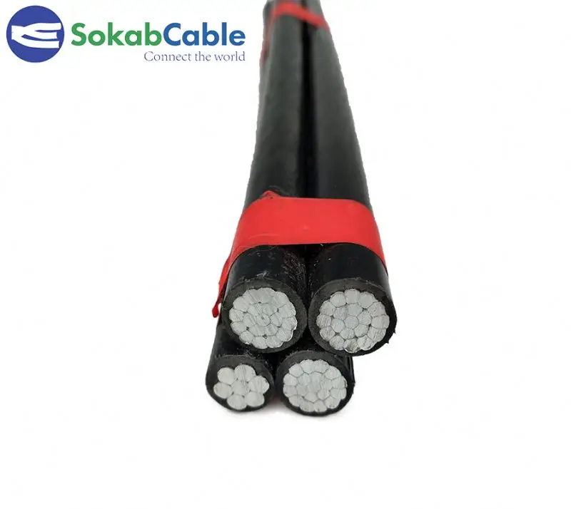 Most Competitive Price ALUMINUM CONDUCTOR ABC Aerial Bundle / overhead cable