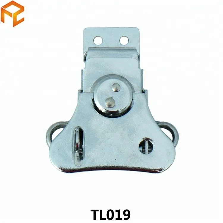 
Flight case hardware foshan factory produced chrome plated pad lockable turn latch 