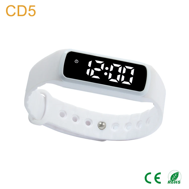 Waterproof ring digital wristband countdown timer Kids potty training watch for girls boys