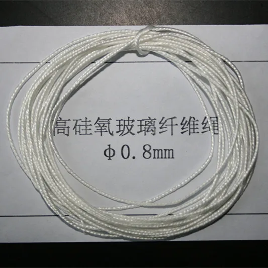 
High Silica Fiberglass Yarn High Silica Fiberglass Thread Fireproof gasket rope seal 