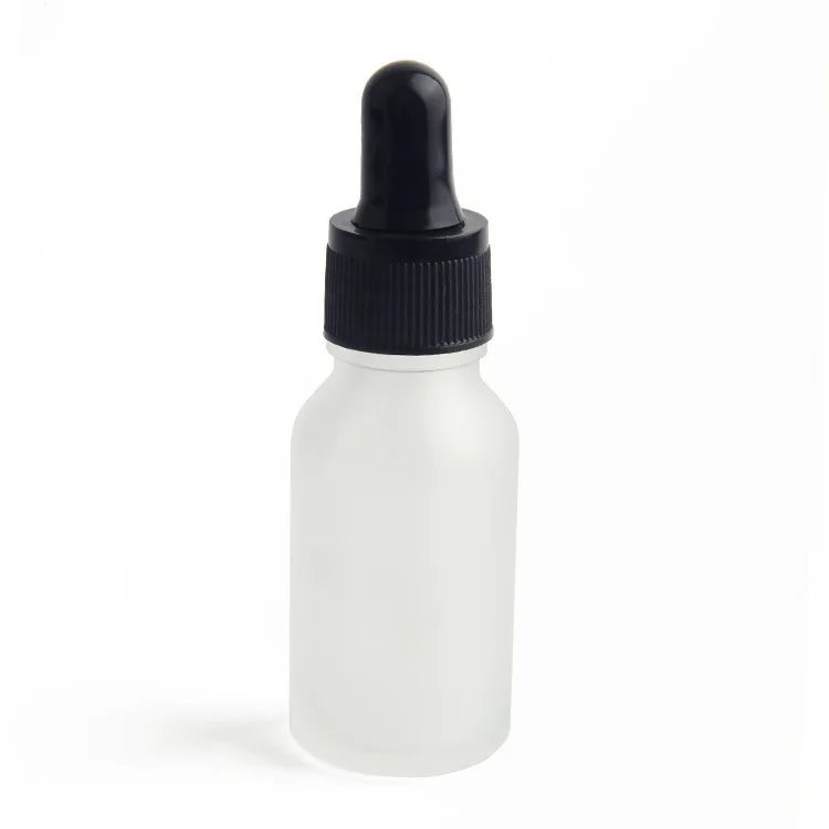 
China Supplier Frosted White 15ml 30Ml Boston Glass Glass Oil Bottles 1Oz Containers Cosmetic Essential Oil Bottles Bottle Glass 