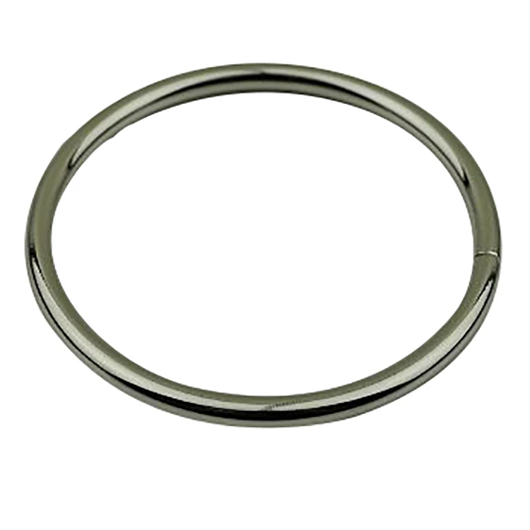 
3 Inch Coil Inner Diameter 7.5 cm Hardware Circle Accessories Round Metal Bag Purse Handles 