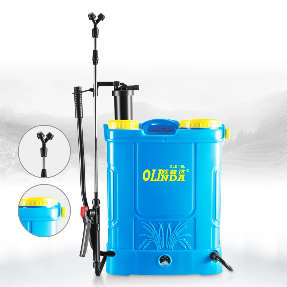
High quality agriculture pressure 16L plastic poultry vaccines pesticide battery knapsack spray machine 