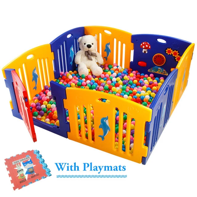 Mamakids H0805B Reja de seguridad Barreras protectoras de plastico para bebes Baby Vivo Parque Infantil