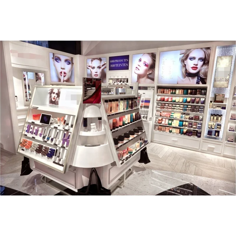 LUX Customized Modern Design Beauty Salon Store Furniture For Cosmetics
