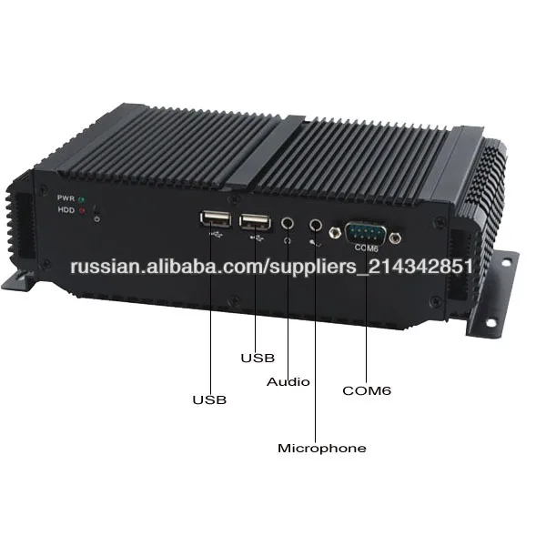 embedded industrial PCs 6xcoms (RTS - 485/422/232)