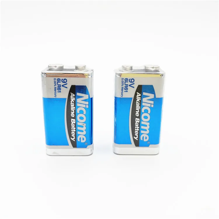 Лидер продаж, Высококачественная щелочная батарея 6lr61 9 В для термометра