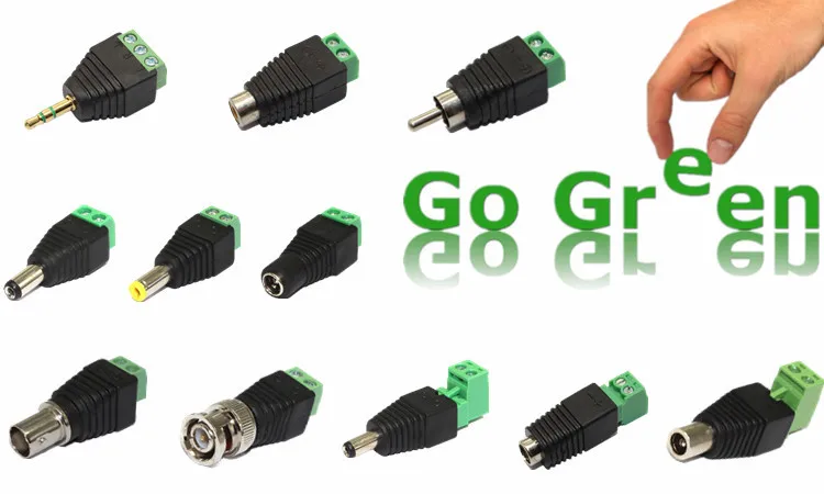 Video Balun for CCTV camera system with bnc