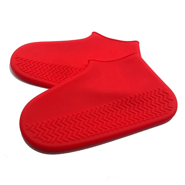 2019 Amazon Hot Sale Custom Reusable Waterproof Snow Rain Boots Shoe Cover Silicone Shoes Protectors Small Medium Large Size