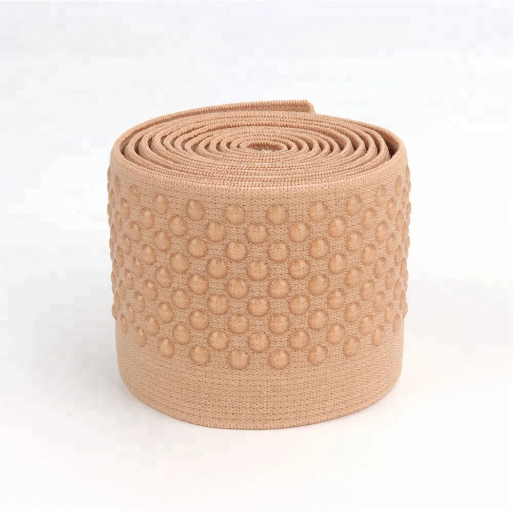 XDH Top Quality OEM Designs Custom Silicone Printing Elastic Webbing Band