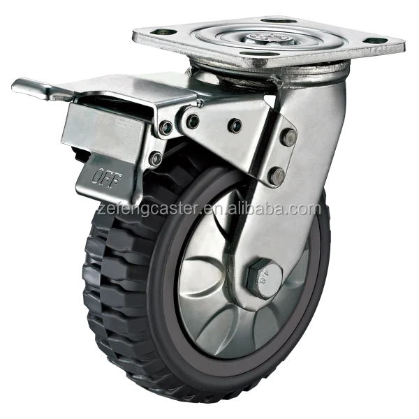 Heavy Duty Anti-slip Polyurethane Caster Wheel