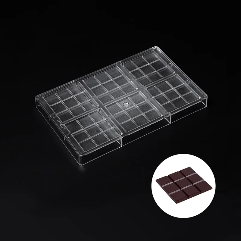 2021 Hot sale Clear PC Candy Making Polycarbonate Chocolate Molds