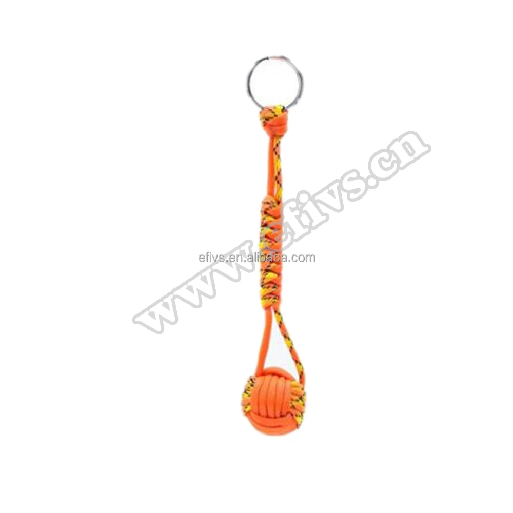2016 Nanjing Chongfu survival keychain 550 paracord monkey fist for camping outdoor