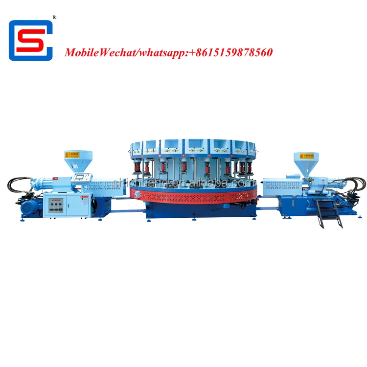 PVC DIP Making leisure shoe soles casual shoes injection Moulding Machine