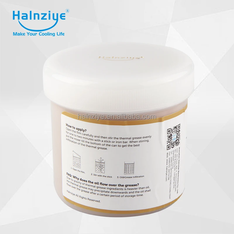 High Performance and Good Cooling Material Thermal Compound Silicone Grease Paste for Laptop cooling