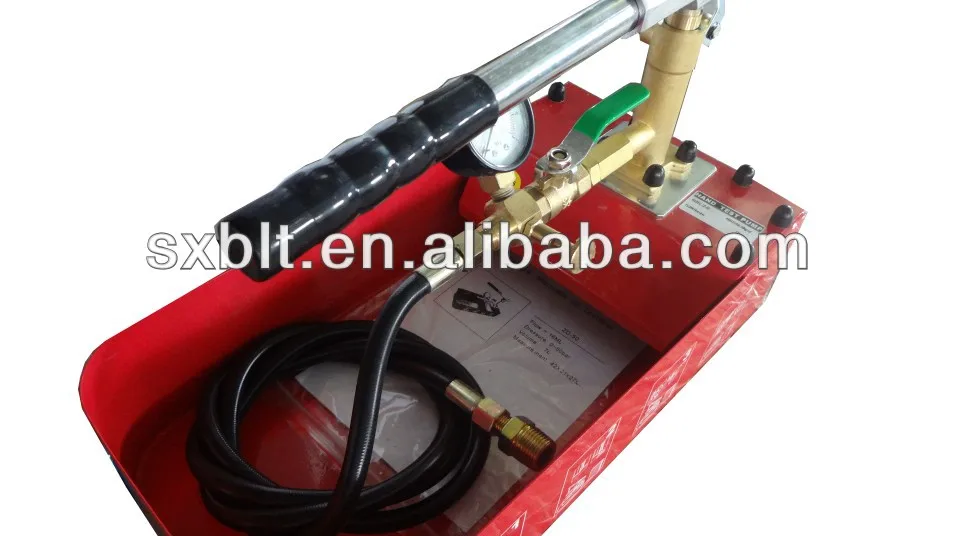 [CE] approval zd-50 45 m in/dr. 0-50bar hydrostatic water meter test pump for ppr, pe