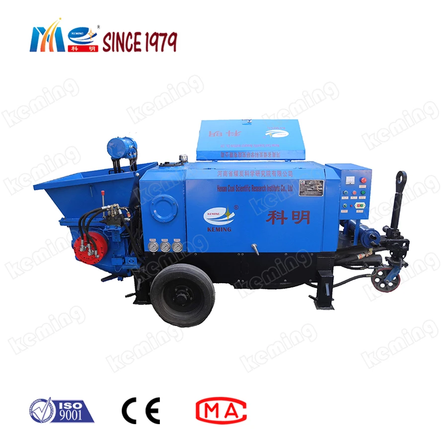 Tunnel Subway Construction Concrete Pumping and Spraying Used Small Concrete Pump Price