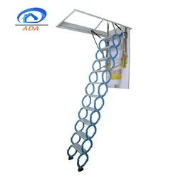 Складная чердачная ступенчатая лестница с супер нагрузкой из титанового магниевого сплава