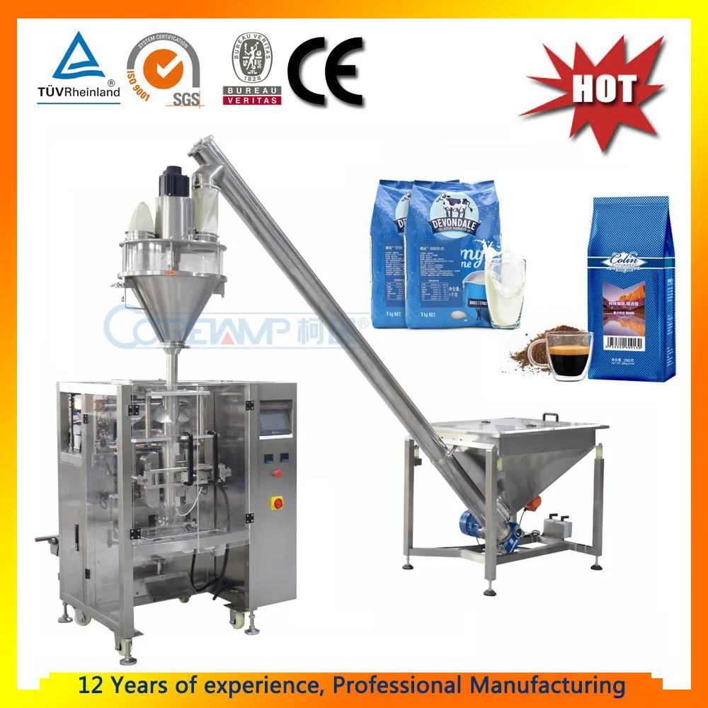 Автоматическое Саше стирка/моющее средство/какао/Чили/пряники/специи/кофе/молоко порошок заполнение упаковочная машина