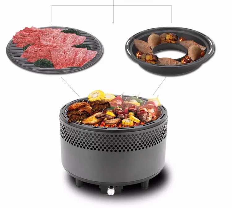
Environmental safe non-stick coating electric grill Table model indoor bbq grill korean bbq grill in door 