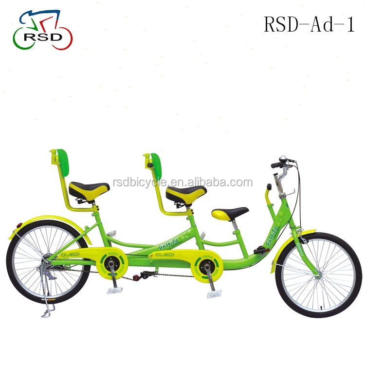 colorful triple lovely tandem cruiser child bike for sale,3 person tandem bike for child for sale,2 seater bicycles china