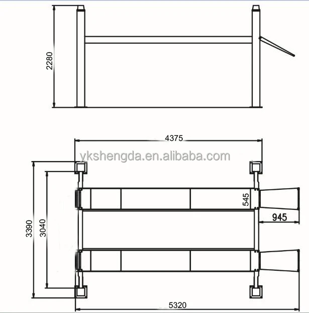 Cheap Car Lift Platform 4 Post Lift OJ-735A