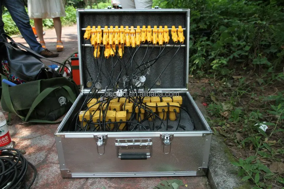 24 Channels Exploration Seismograph For Shallow Refraction And Reflection Surveys