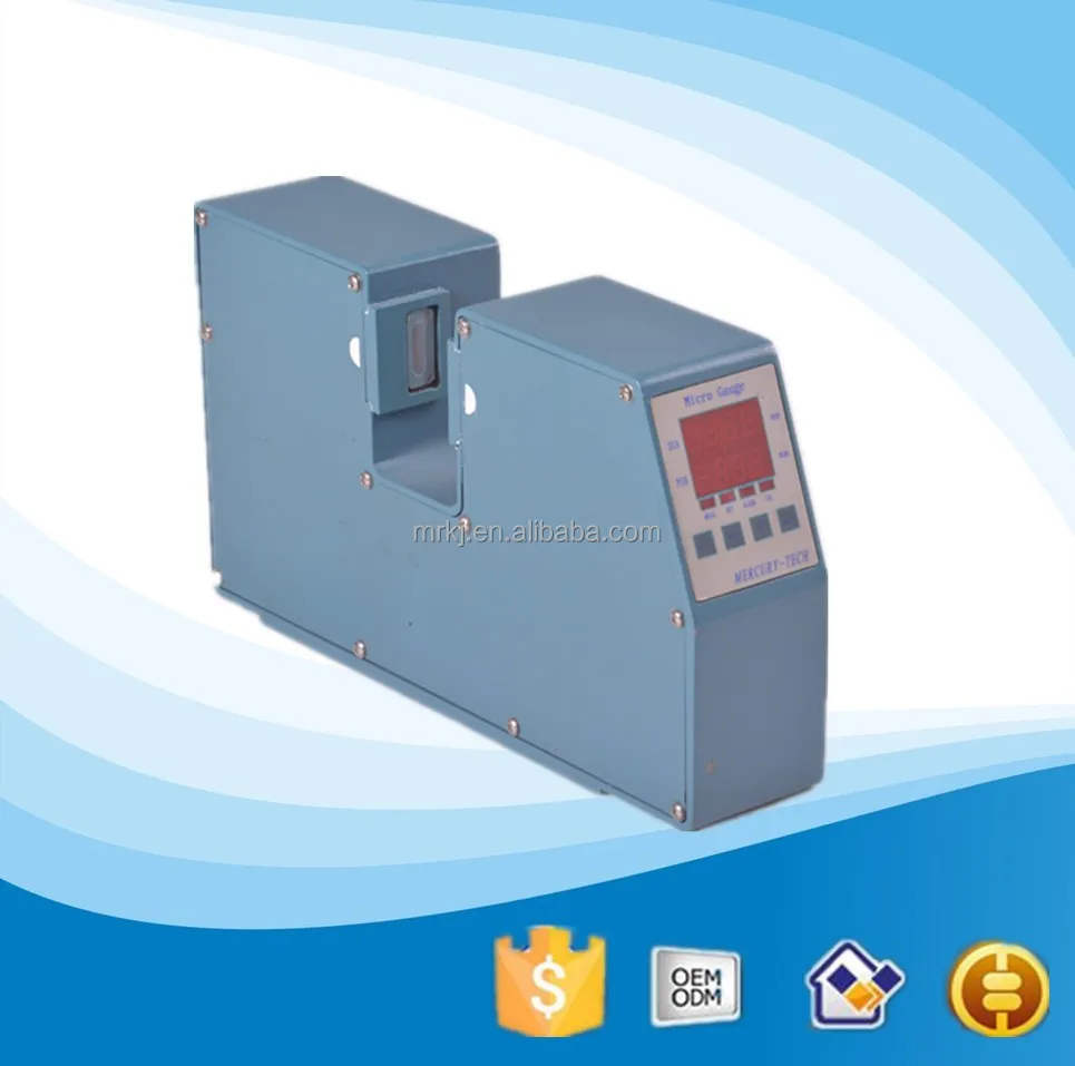 Fabric inspection machine for diameter