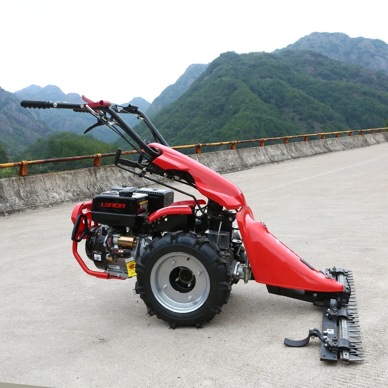 Newest Garden machine  Lawn mower Tractor of Ride On Lawn Mower In Dry clutch Way Multifunctional lawn mower